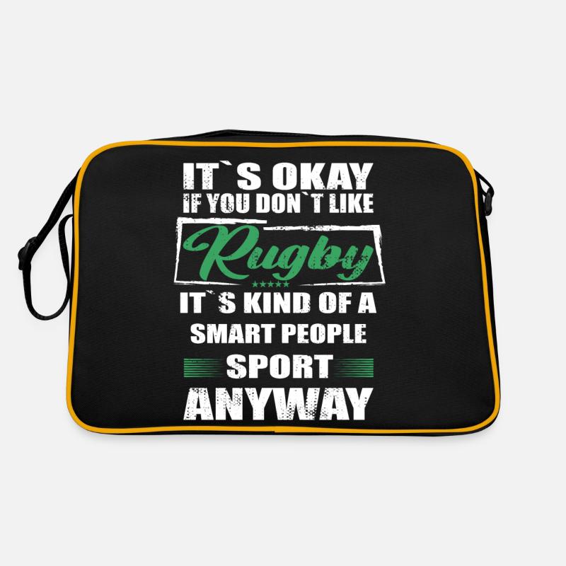 It's Okay If You Don't Like Rugby Retro Bag