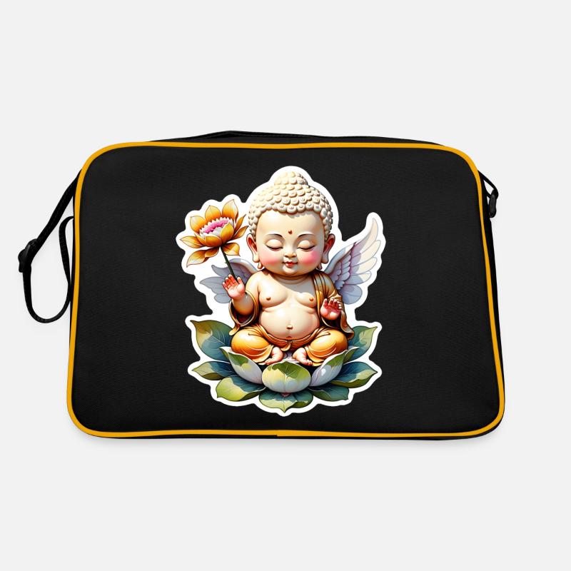 bébé Bouddha - meditation yoga relaxation Sac Retro