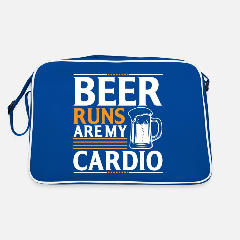 Bierläufe Sind Mein Kardiotraining Retro Tasche