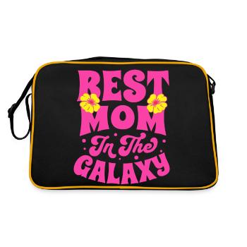 MEILLEURE MAMAN DE LA GALAXIE - Sac Retro - noir/or - Dos