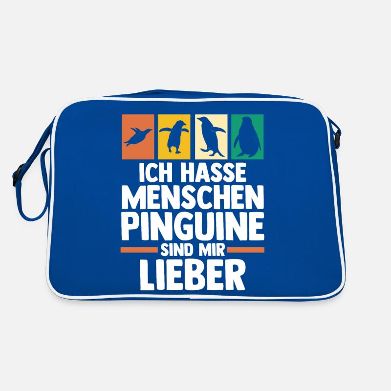 Pinguin Retro Tasche