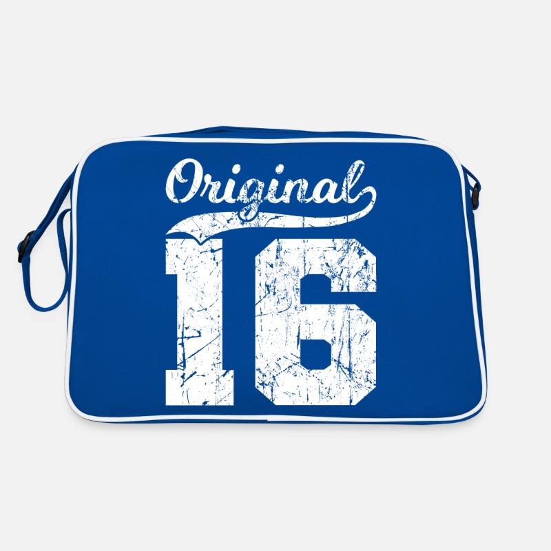 16 Original 8 Jahren Junge Mädchen Geburtstag Retro Tasche