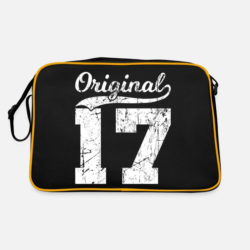 17 Original 7 Jahren Junge Mädchen Geburtstag Retro Tasche
