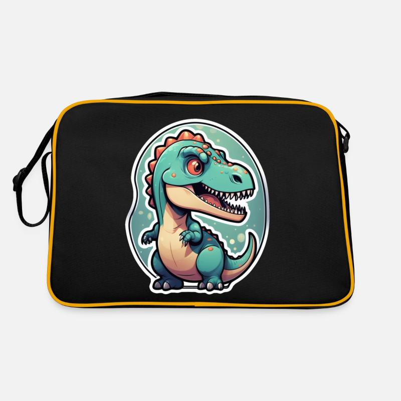 dinosaure dessin animé Sac Retro