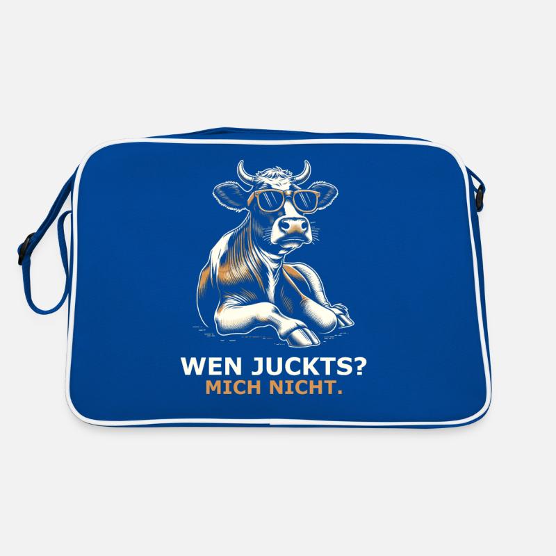 Kuh cool Retro Tasche