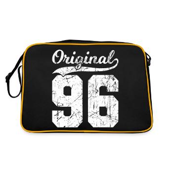 96 Original 28 Ans Homme Femme Anniversaire - Sac Retro - noir/or - Dos