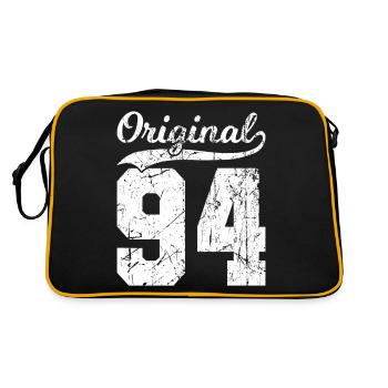 94 Original 30 ans mari femme anniversaire - Sac Retro - noir/or - Dos