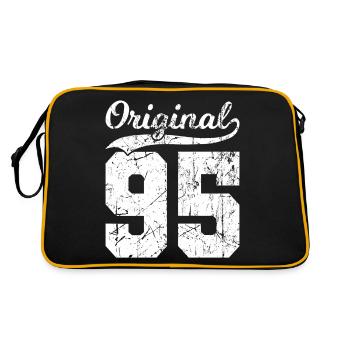 95 Original 29 Ans Homme Femme Anniversaire - Sac Retro - noir/or - Dos
