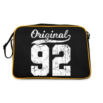 92 Original 32 Ans Homme Femme Anniversaire - Sac Retro - noir/or - Dos