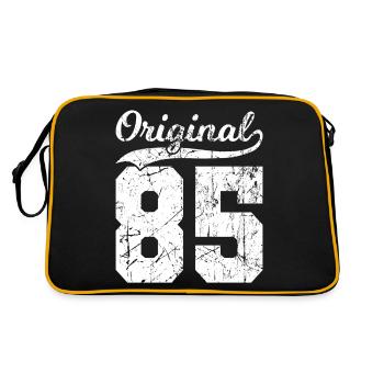 85 Original 39 Ans Homme Femme Anniversaire - Sac Retro - noir/or - Dos