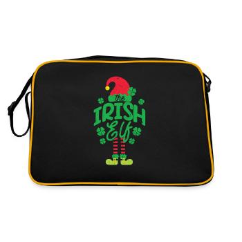 The Irish Elf Heritage Elves Shamrock XMAS - Retro Bag - black/gold - Back