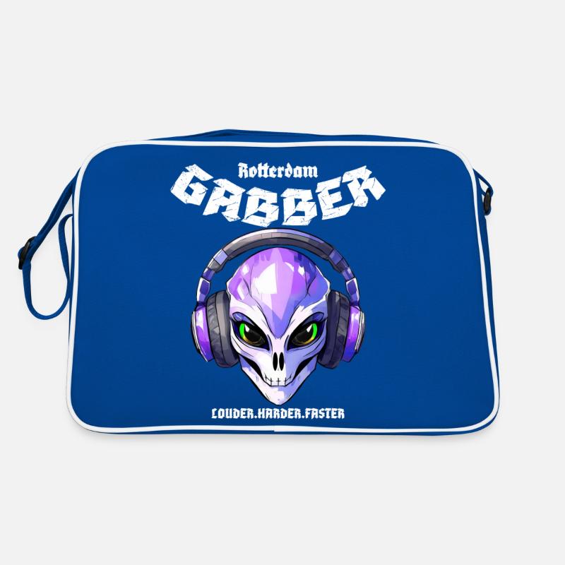 Gabber Rotterdam Techno Hardcore Speedcore Retro Tasche