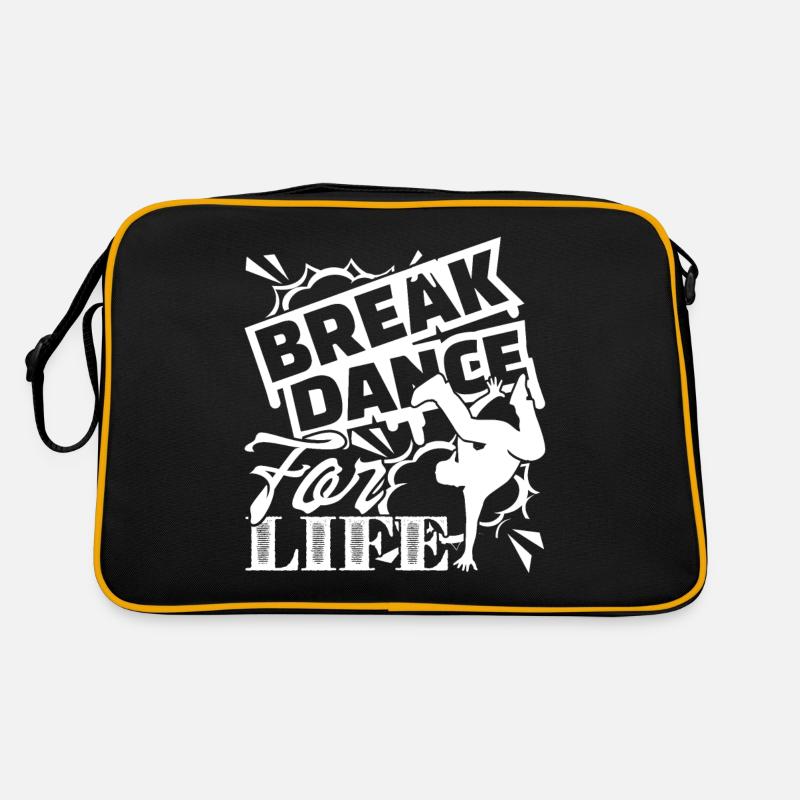 Breakdance Breakdance For Life Retro Bag