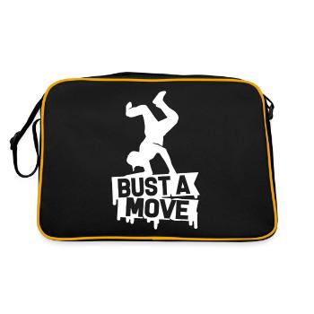 Breakdance Breakdance Bust A Move - Retro Bag - black/gold - Back
