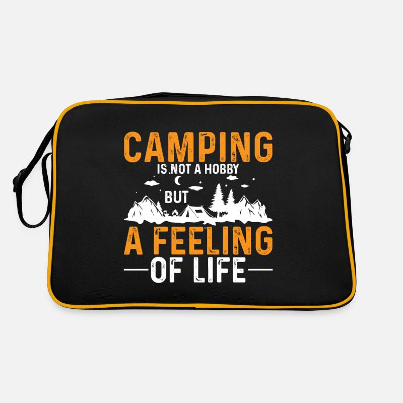Le camping n’est pas un passe-temps, c’est un mode de vie Sac Retro