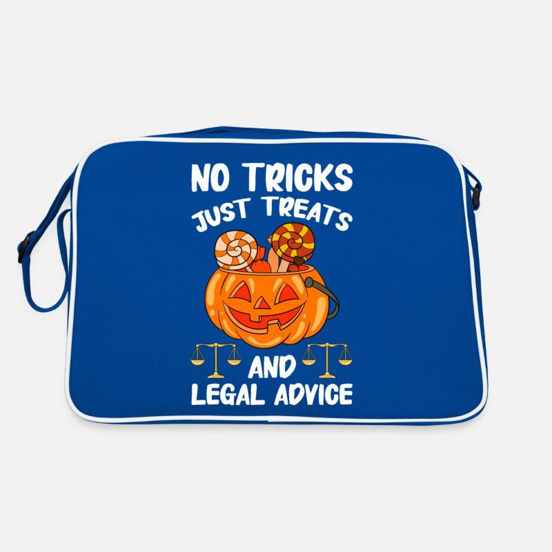 Lawyer Halloween Pumpkin Retro Bag