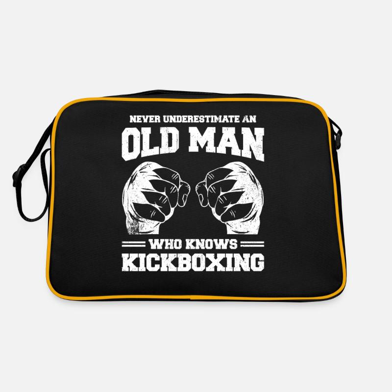 Kickboxen Kickboxer Kickboxing Retro Tasche