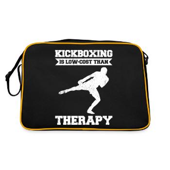 Kickboxen Kickboxer Kickboxing - Sac Retro - noir/or - Dos