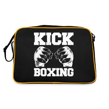 Kickboxen Kickboxer Kickboxing - Sac Retro - noir/or - Dos