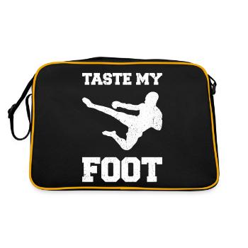 Kickboxen Kickboxer Kickboxing - Sac Retro - noir/or - Dos