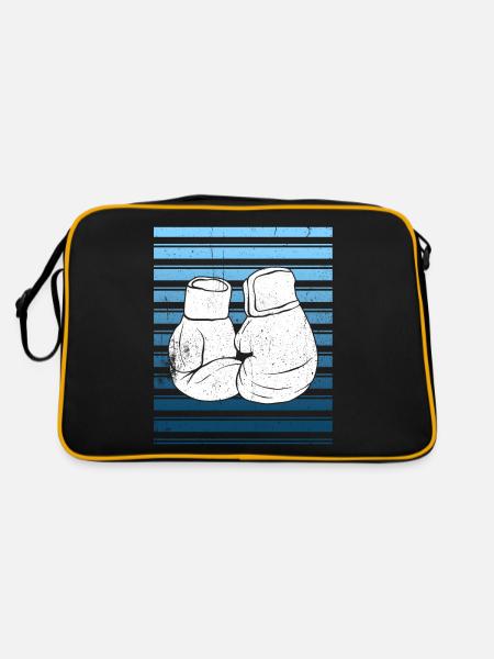 Kickboxen Kickboxer Kickboxing - Sac Retro - noir/or - Dos