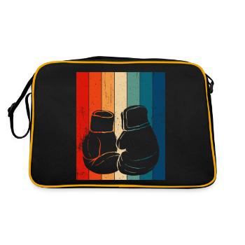Kickboxen Kickboxer Kickboxing - Sac Retro - noir/or - Dos