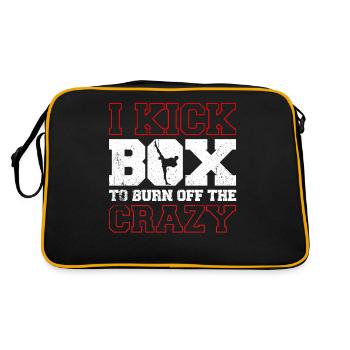 Kickboxen Kickboxer Kickboxing - Sac Retro - noir/or - Dos