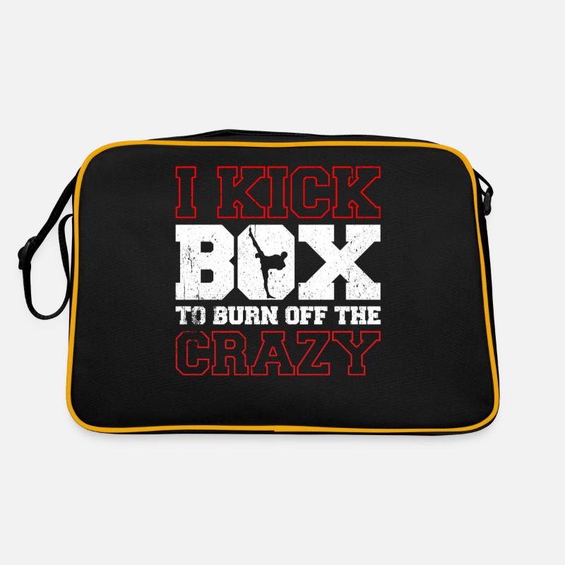 Kickboxen Kickboxer Kickboxing Retro Tasche
