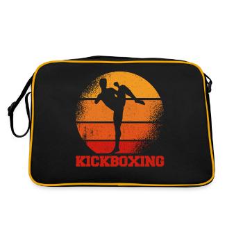 Kickboxen Kickboxer Kickboxing - Sac Retro - noir/or - Dos