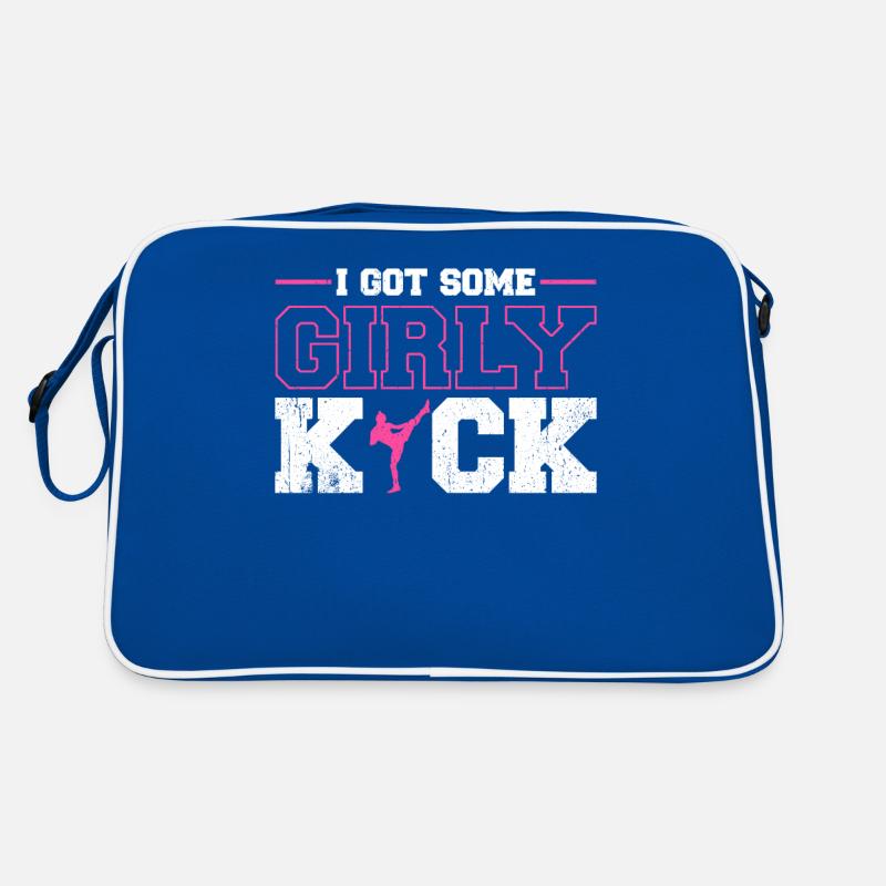 Kickboxen Kickboxer Kickboxing Sac Retro