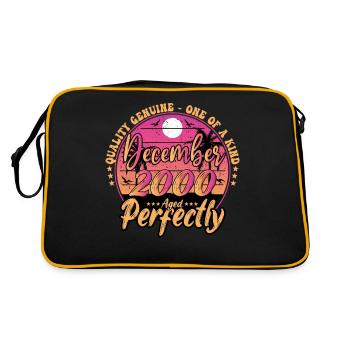 December 2000 Anniversary 2000 December 2000 - Retro Bag - black/gold - Back