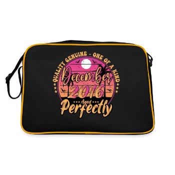 December 2016 Anniversary 2016 December 2016 - Retro Bag - black/gold - Back