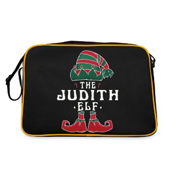 Judith Elf Family Matching Group Christmas Dad - Retro Bag - black/gold - Back