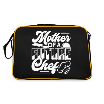 Chef Mother Of A Future Chef - Retro Bag - black/gold - Back