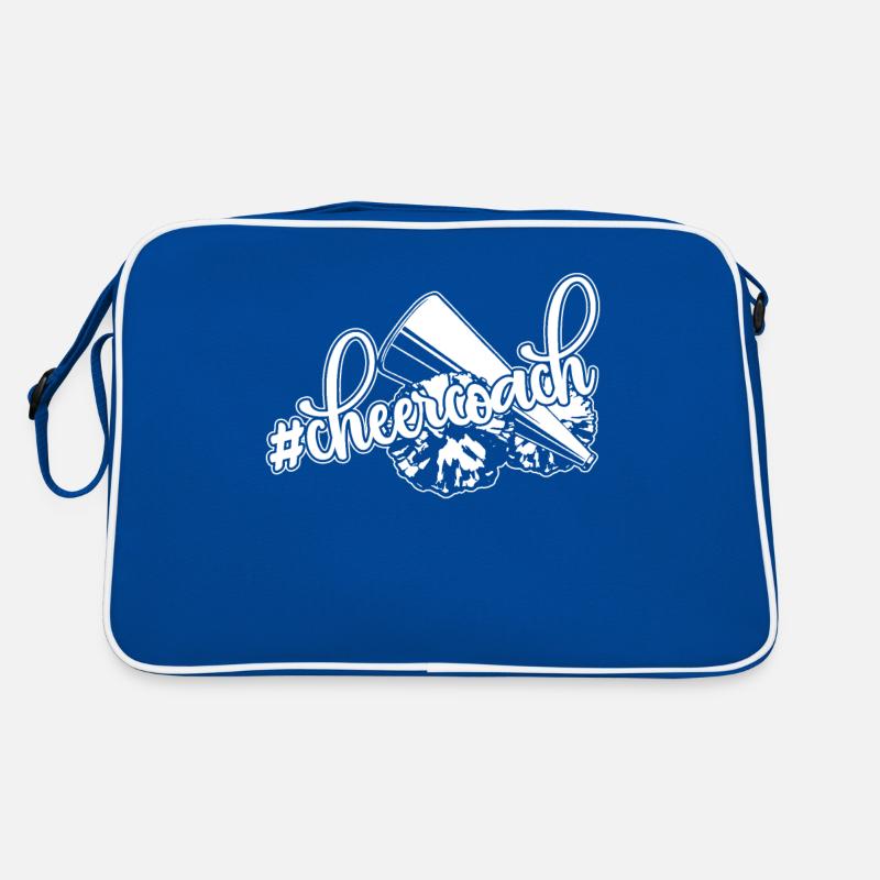 Cheerleading Cheerleading Cheer Coach Hashtag Retro Bag