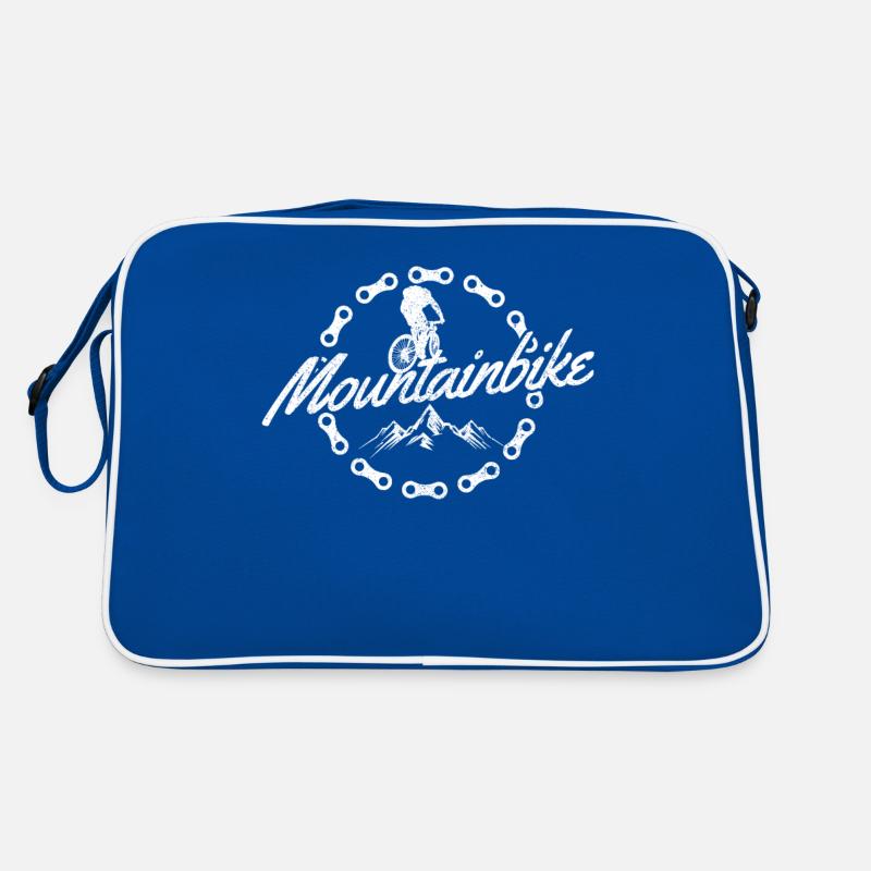 Mountain Bike MTB Biker Gift Retro Bag