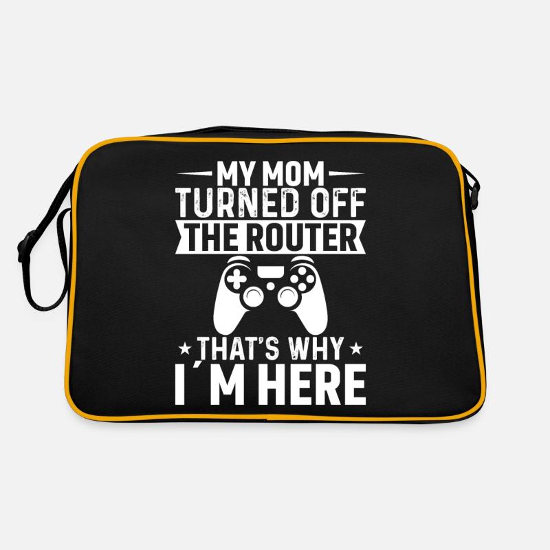 C’est pourquoi ma mère a éteint le routeur Sac Retro