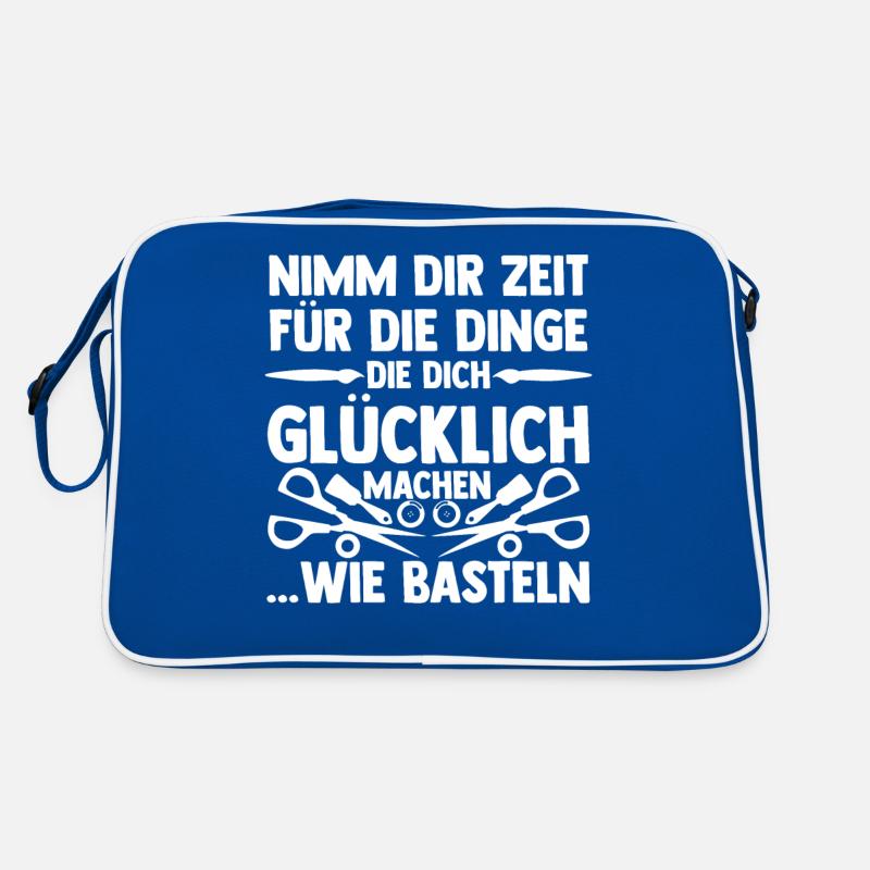 Bastler Basteln Retro Tasche