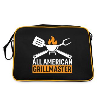 Tous les Grillmasters américains - Sac Retro - noir/or - Dos