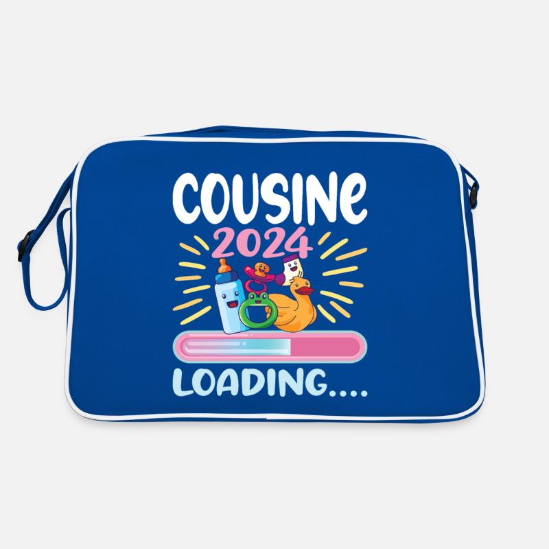Cousine werden Cousine 2024 Retro Tasche