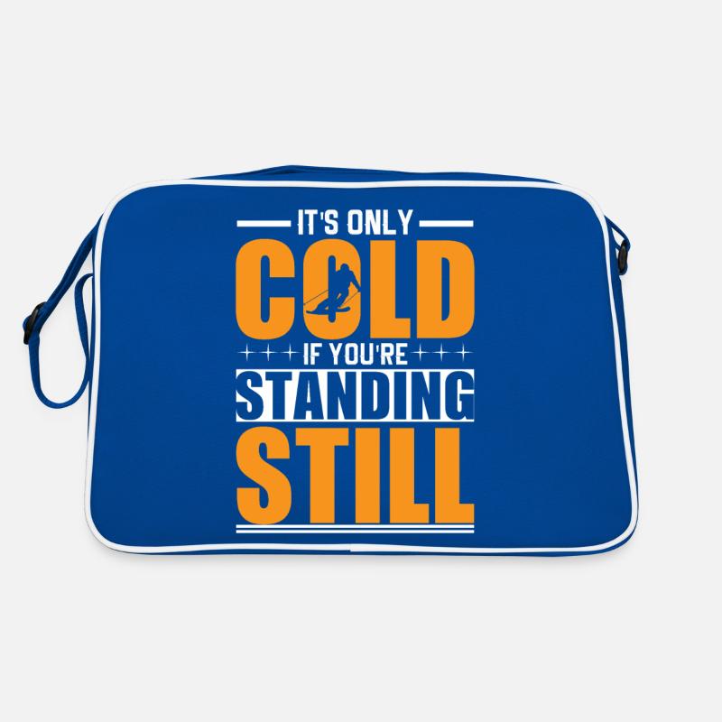 Es Ist Nur Kalt, Wenn Du Stillstehst Retro Tasche
