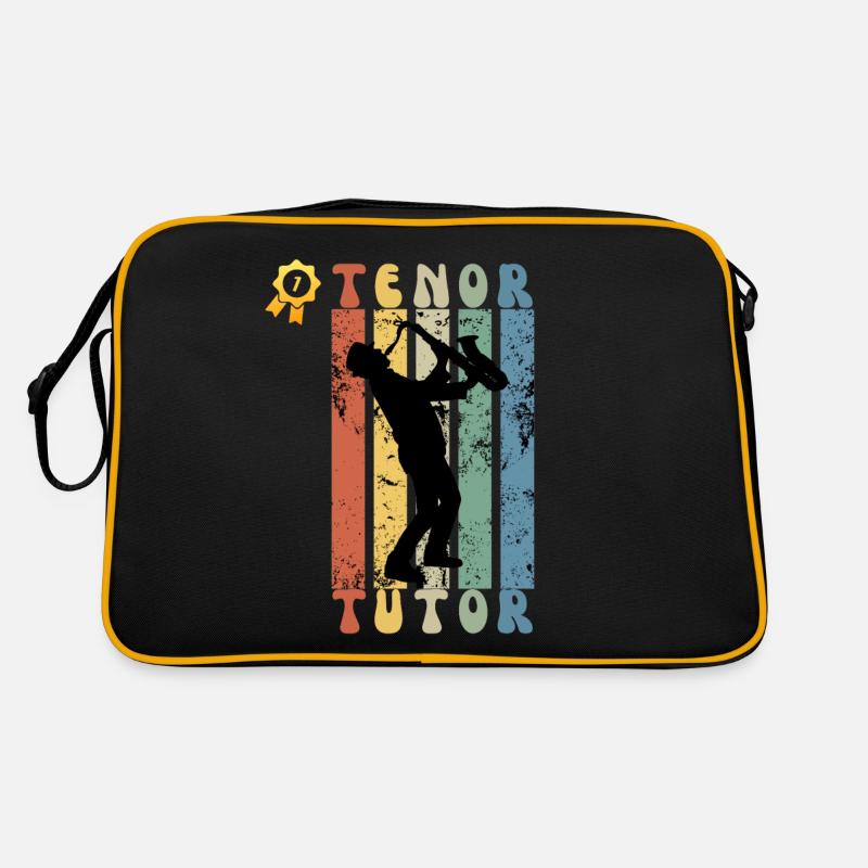 Number One Tenor Saxophone Tutor Retro Bag