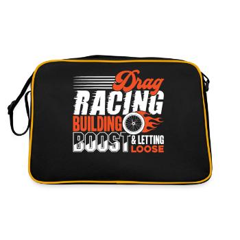 Drag Racing Drag Racing Building Boost - Retro Bag - black/gold - Back