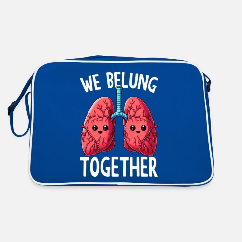We Belung Together Pun Retro Bag