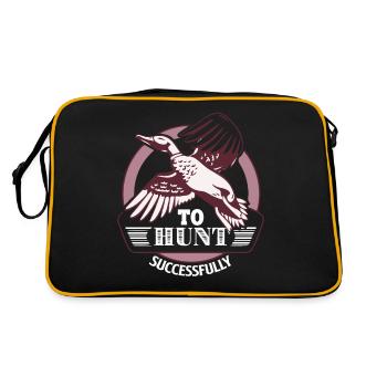 Duck Hunting Duck Hunting Successfully - Retro Bag - black/gold - Back