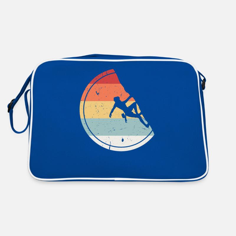 Climbing Bouldering Climber Gift Retro Bag