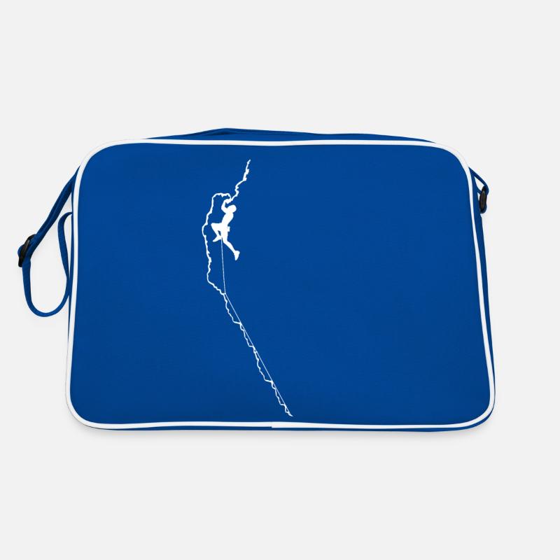 Climbing Bouldering Climber Gift Retro Bag