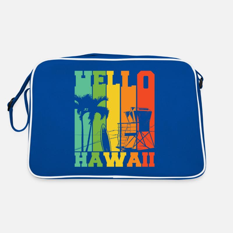 Silhouette d’ Aloha Sac Retro
