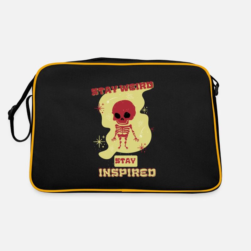 Stay Weird Stay Inspired Retro Bag
