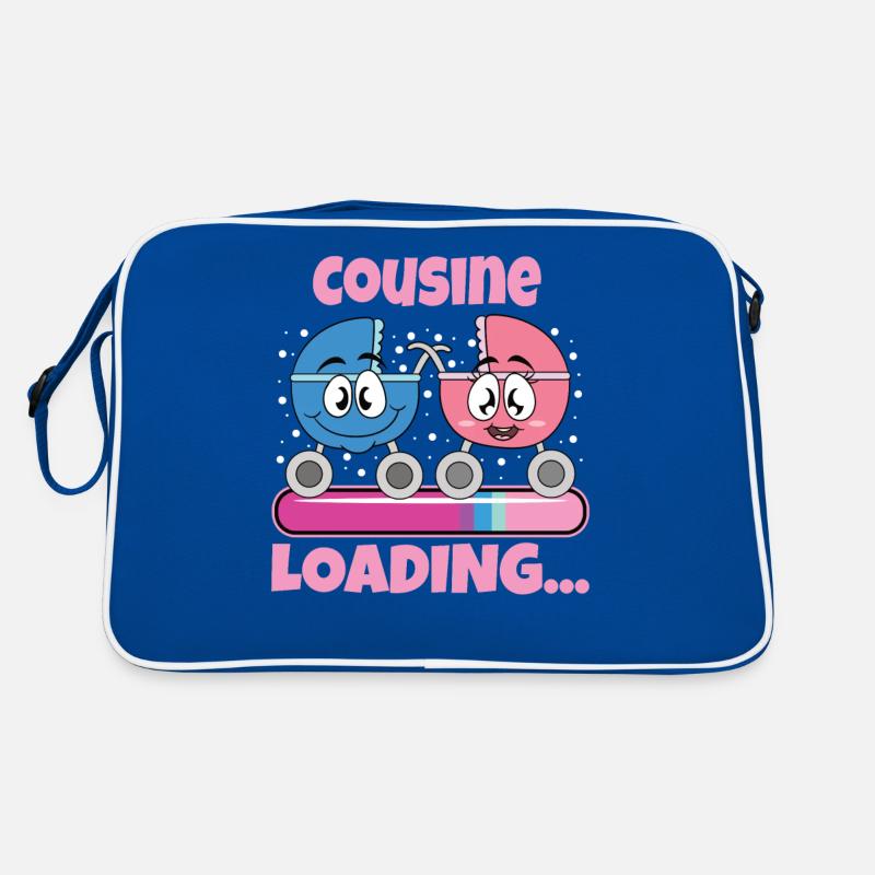 Cousine werden Cousine 2024 Retro Tasche